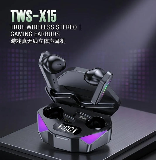 Black Earbuds gaming Earbuds