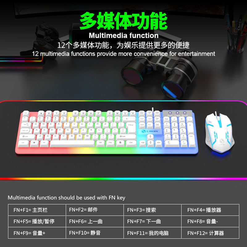 Gard Mouse Seaming Keybot RGB Mechanical Feel